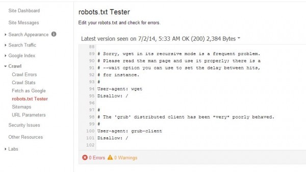 Google presenta nueva herramienta para analizar archivos robots.txt