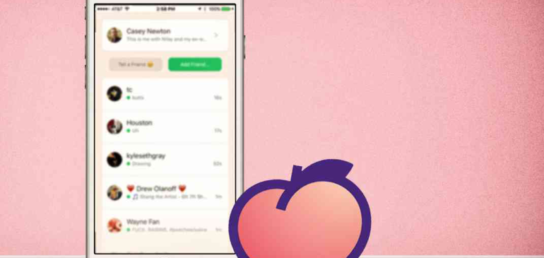 “Peach” la nueva red social y app de mensajería