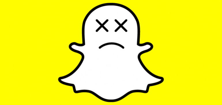 ¿Snapchat presentó fallas?