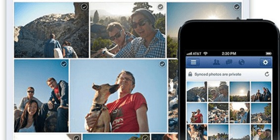 Facebook elimina la sincronización automática de imágenes con el smartphone