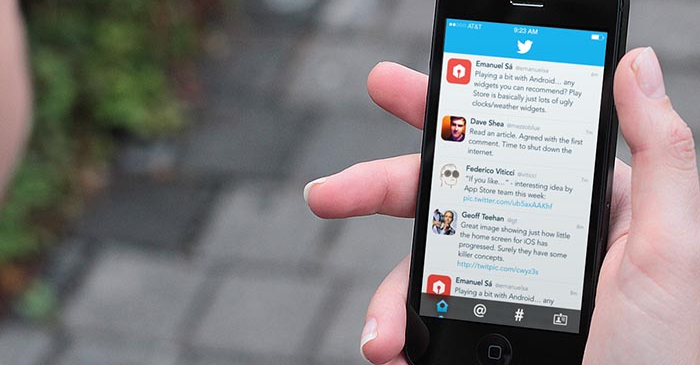 Twitter para iOS agrega funciones 3D touch